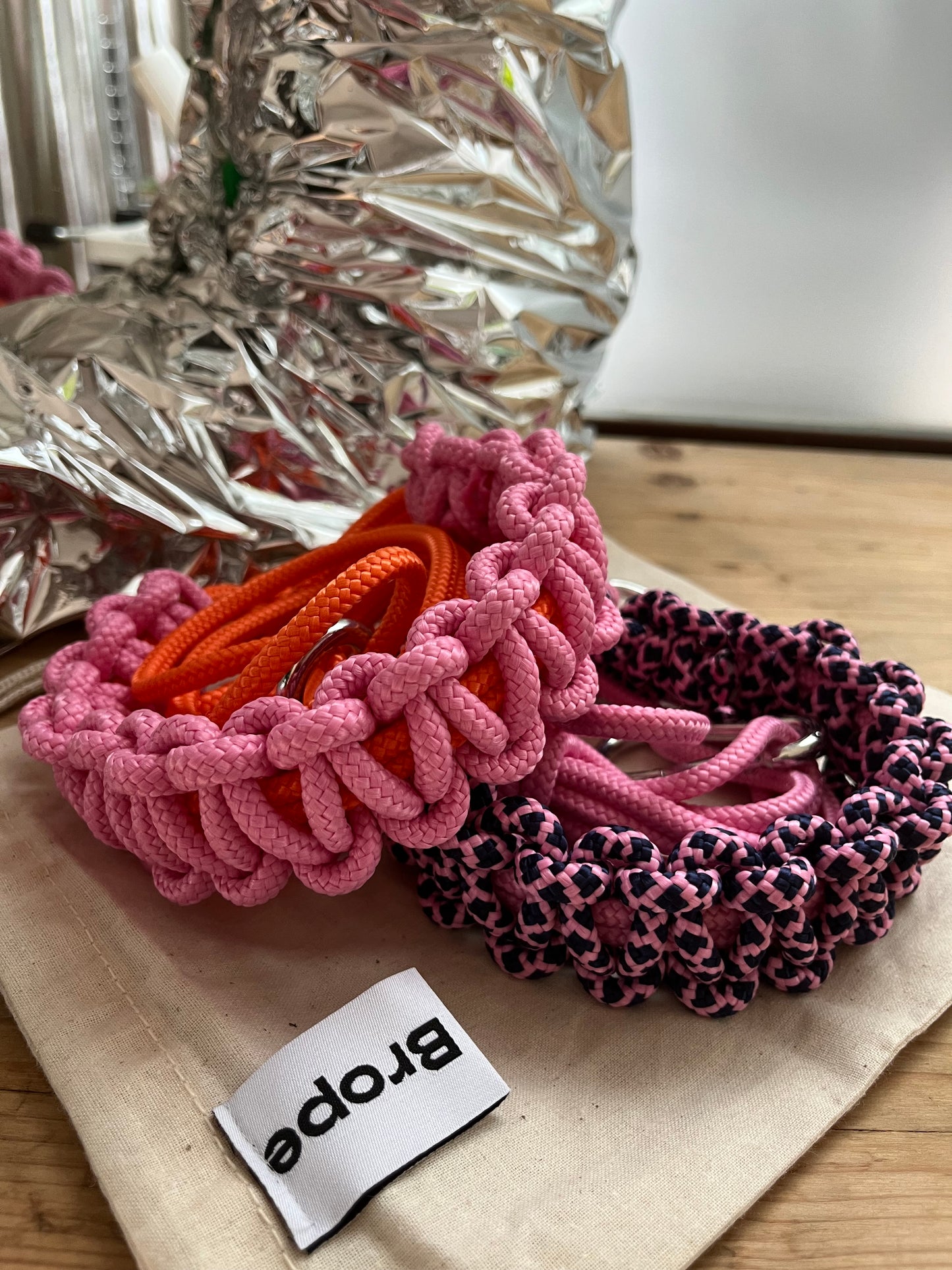 Brope Bag / Pink and blue pink