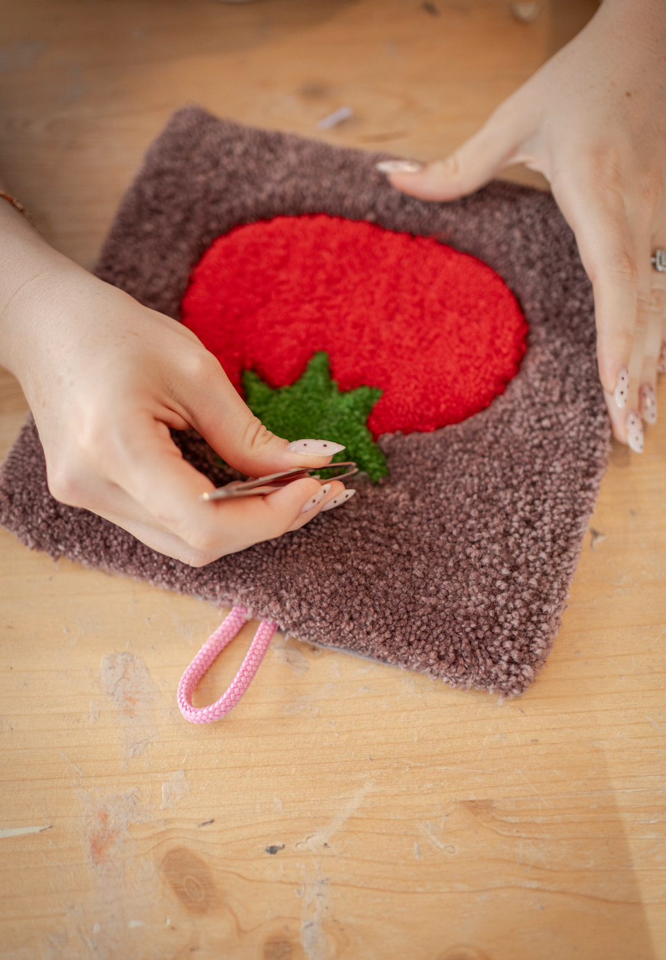 Atelier tufting 1h30 Accroche murale / Mois de Juillet