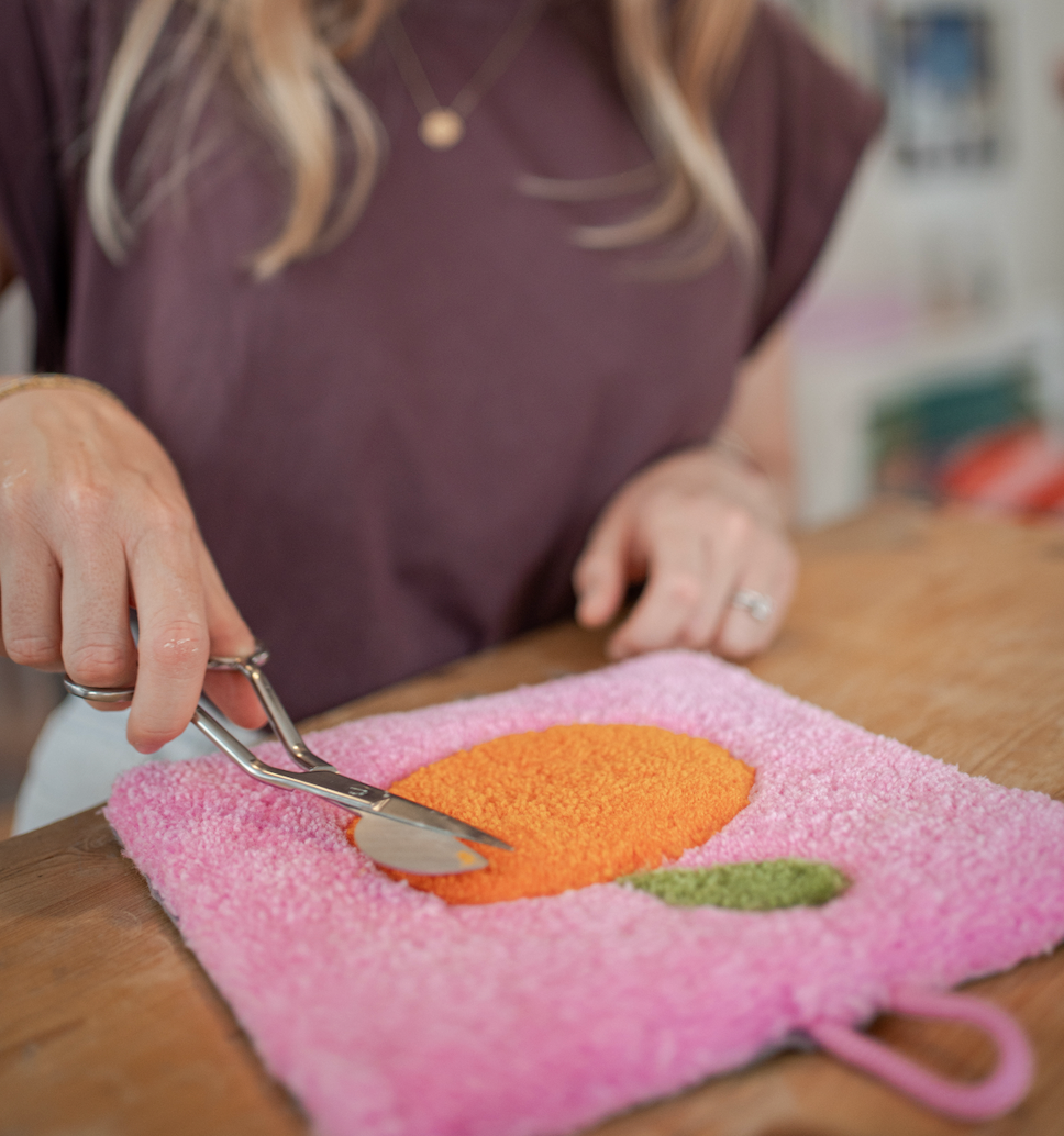 Bon cadeau atelier Tufting / Lyon 1h30 ou 2h