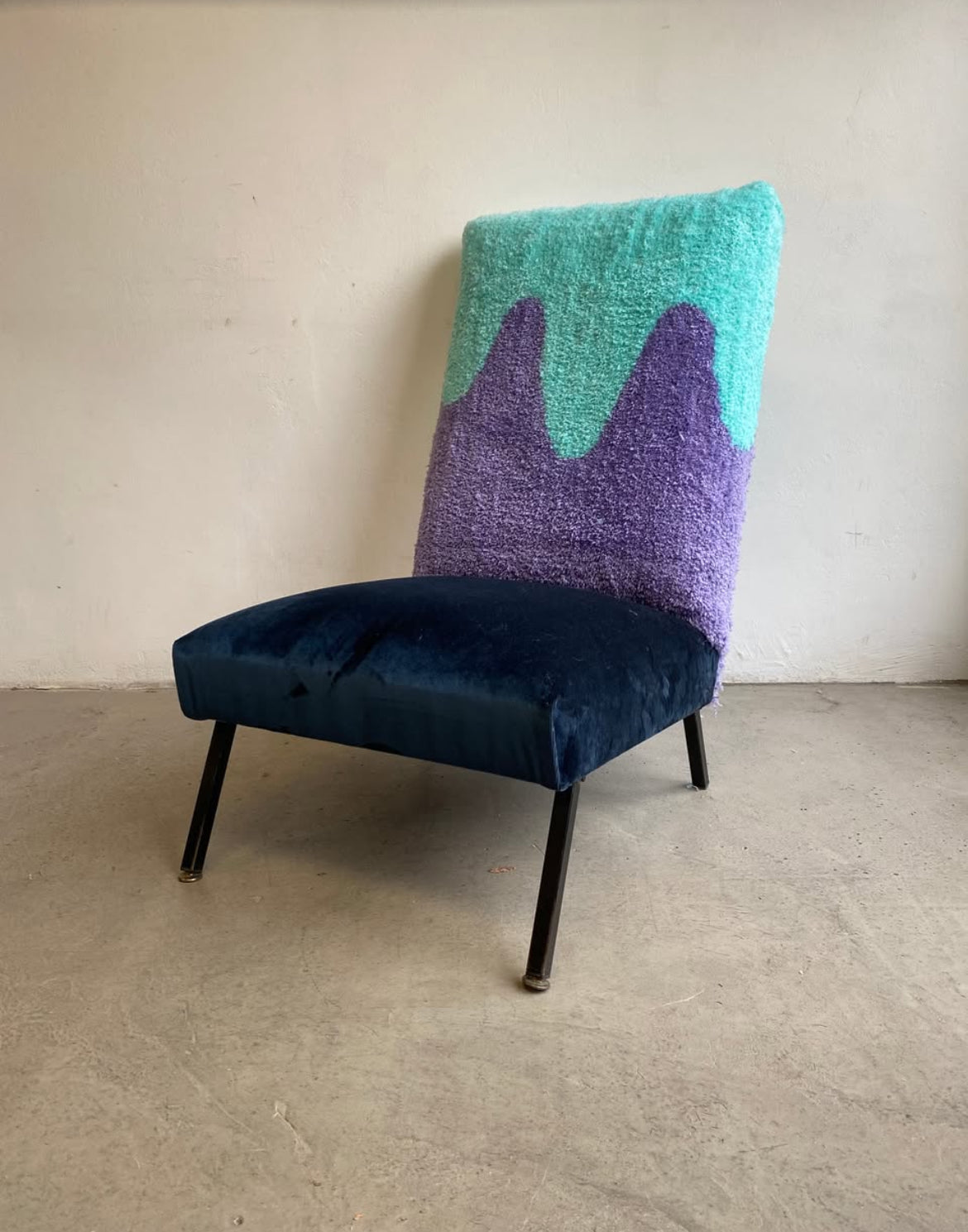 Fauteuil année 70 tufté