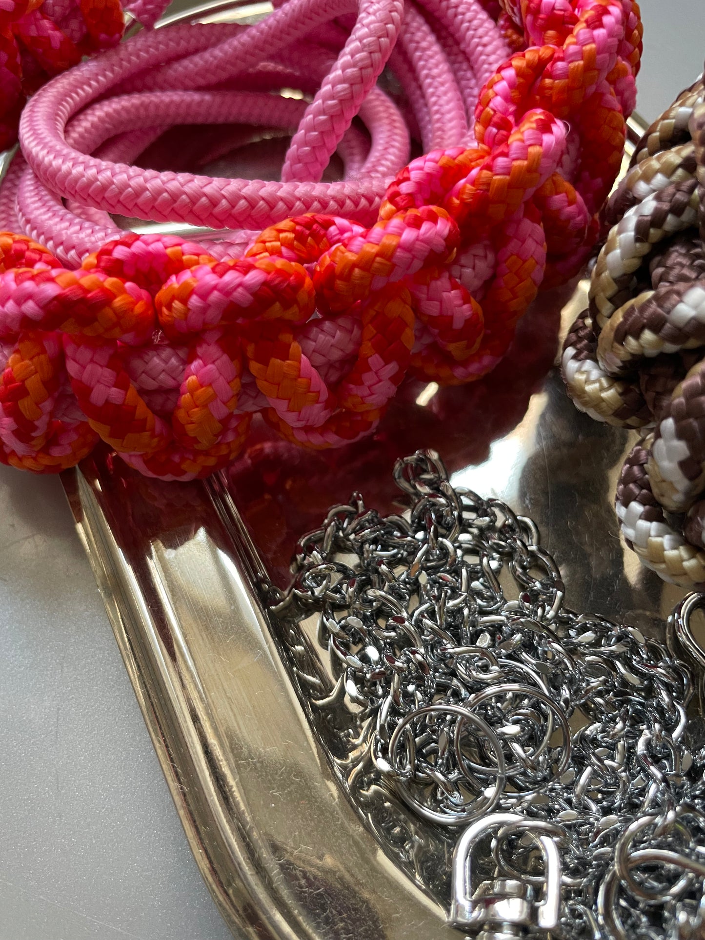 Brope bag - Pink/mélange orange