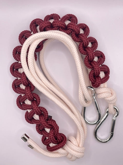 Brope Bag - Bordeaux / beige