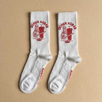 Chaussettes à message Döner Kebab