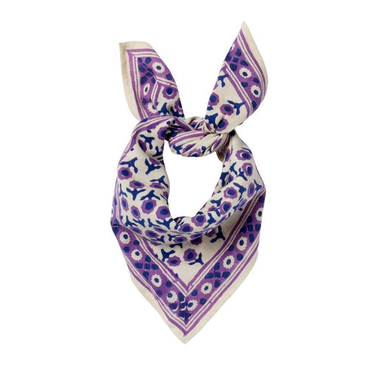 Foulard Indien Enfant - Isha Cassis