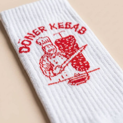 Chaussettes à message Döner Kebab