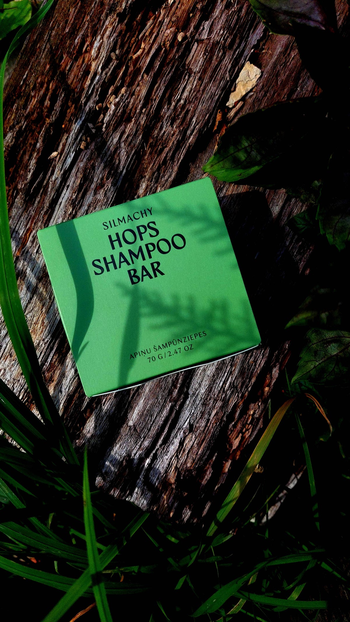 Shampoing solide au houblon pour renforcer les cheveux