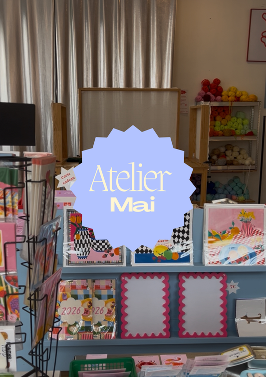 Atelier tufting Lyon 2h / Mois de mai