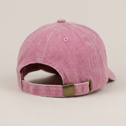 Casquette brodée bleue « Mignonne mais psycho »