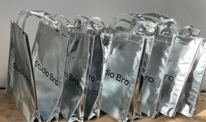 Sac argenté studio bro