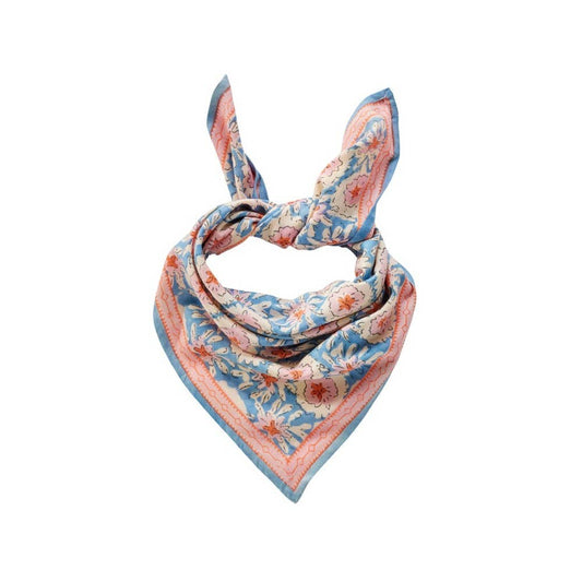 Foulard Indien Enfant - Margote Bleu