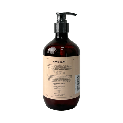 Savon pour les mains - Végan - Ambre - 500 ml