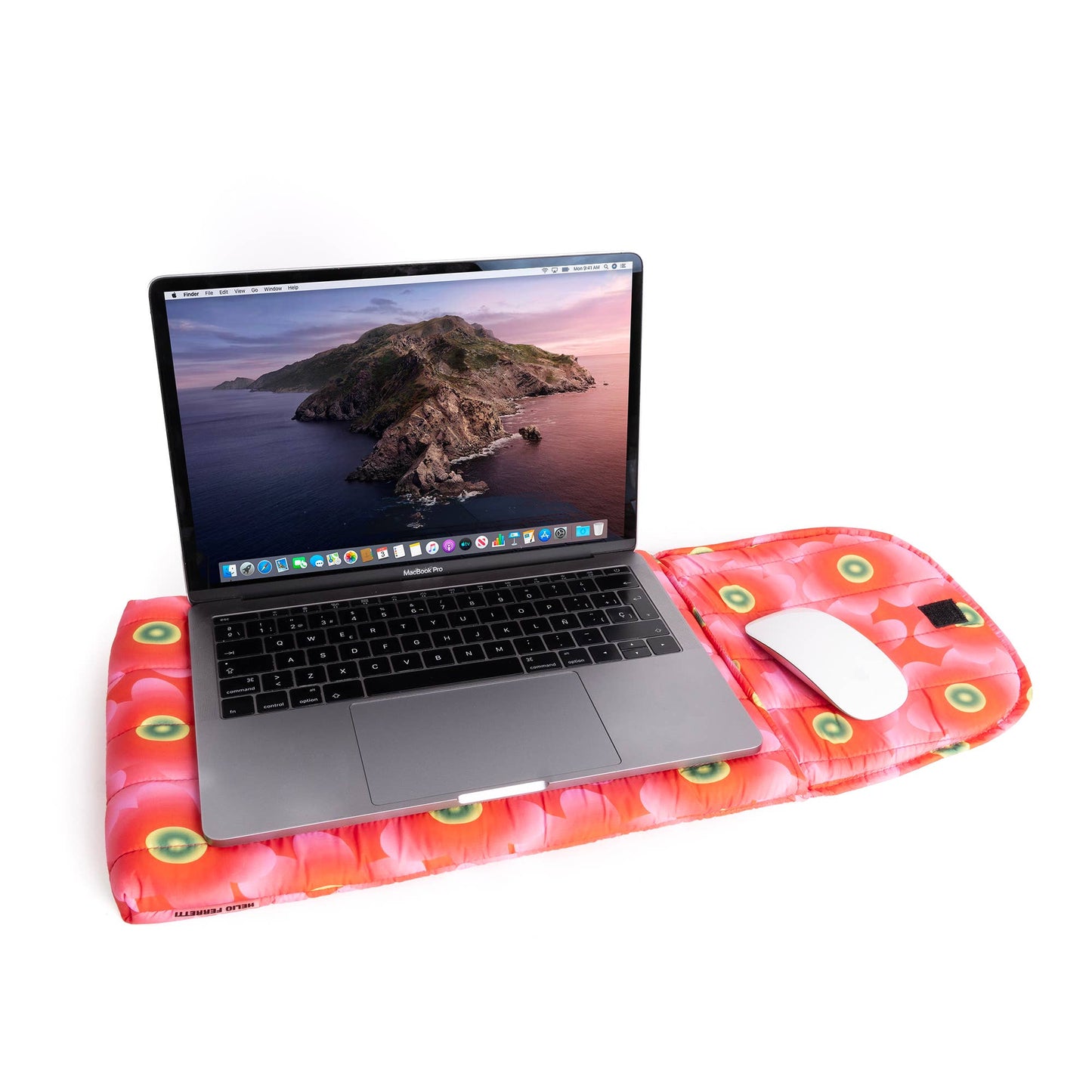 HOUSSE D'ORDINATEUR PORTABLE FLORALE MOELLEUSE ROSE HF