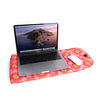 HOUSSE D'ORDINATEUR PORTABLE FLORALE MOELLEUSE ROSE HF