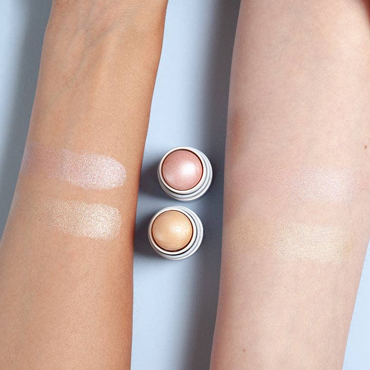 Baume enlumineur naturel | cosmétique vegan | maquillage éclat sans paillettes