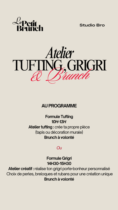 Les dimanches vivants : Le petit brunch x Studio Bro Samedi 9 mai