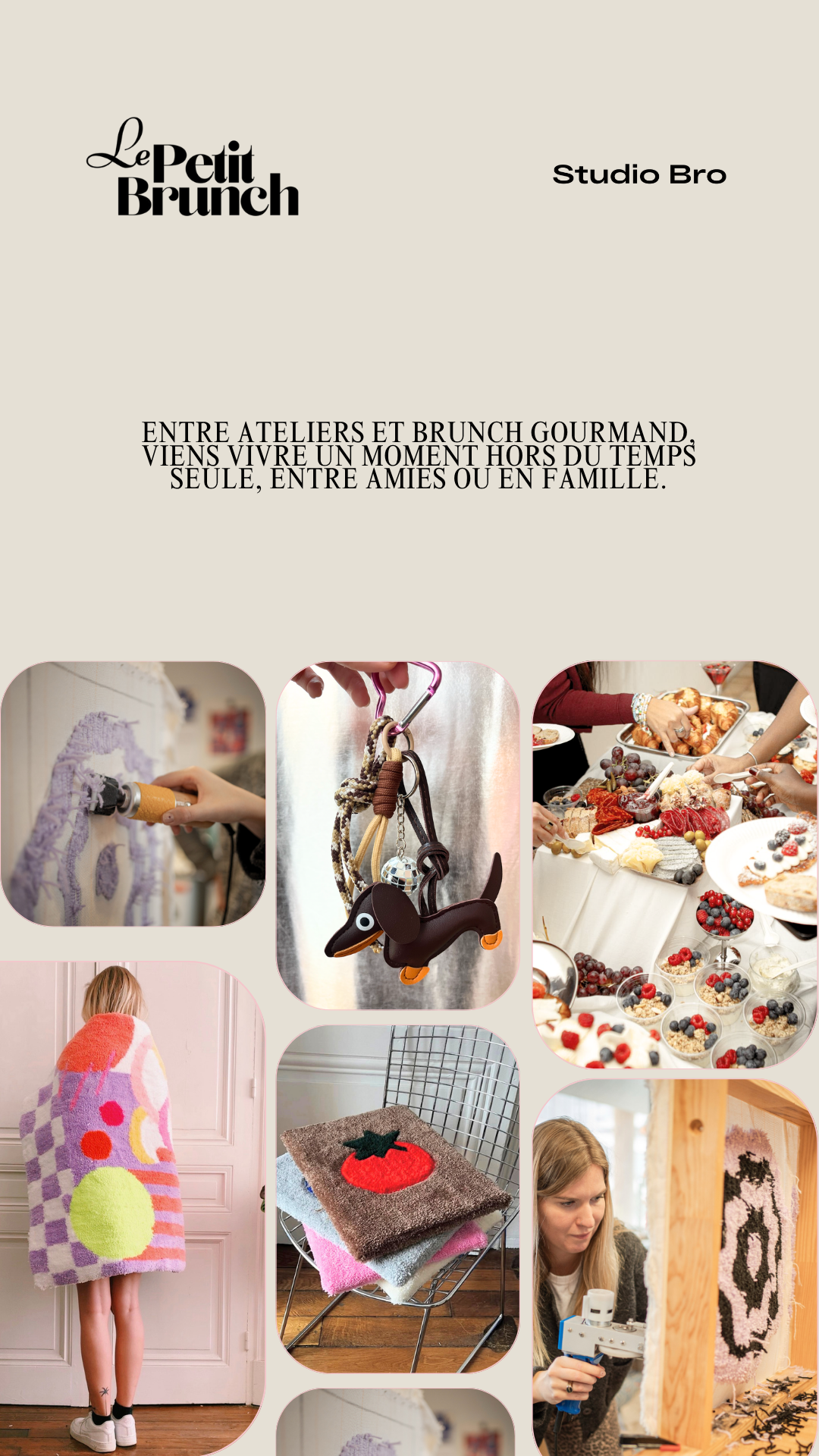 Les dimanches vivants : Le petit brunch x Studio Bro Samedi 9 mai