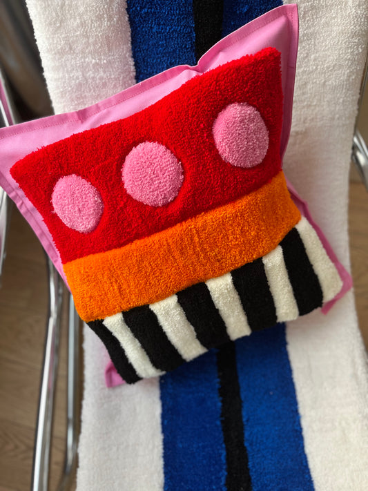 Housse de coussin tufté mem #4