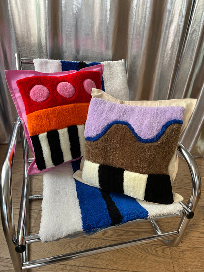 Housse de coussin tufté mem #3