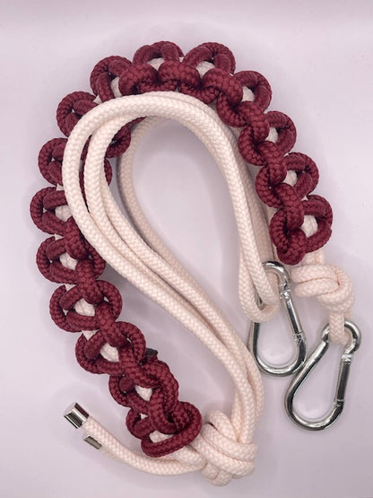 Brope Bag - Bordeaux / beige