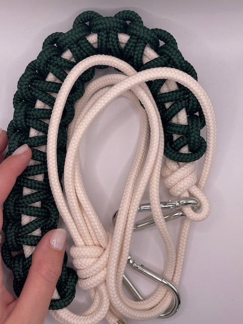 Brope Bag - Vert foncé / beige