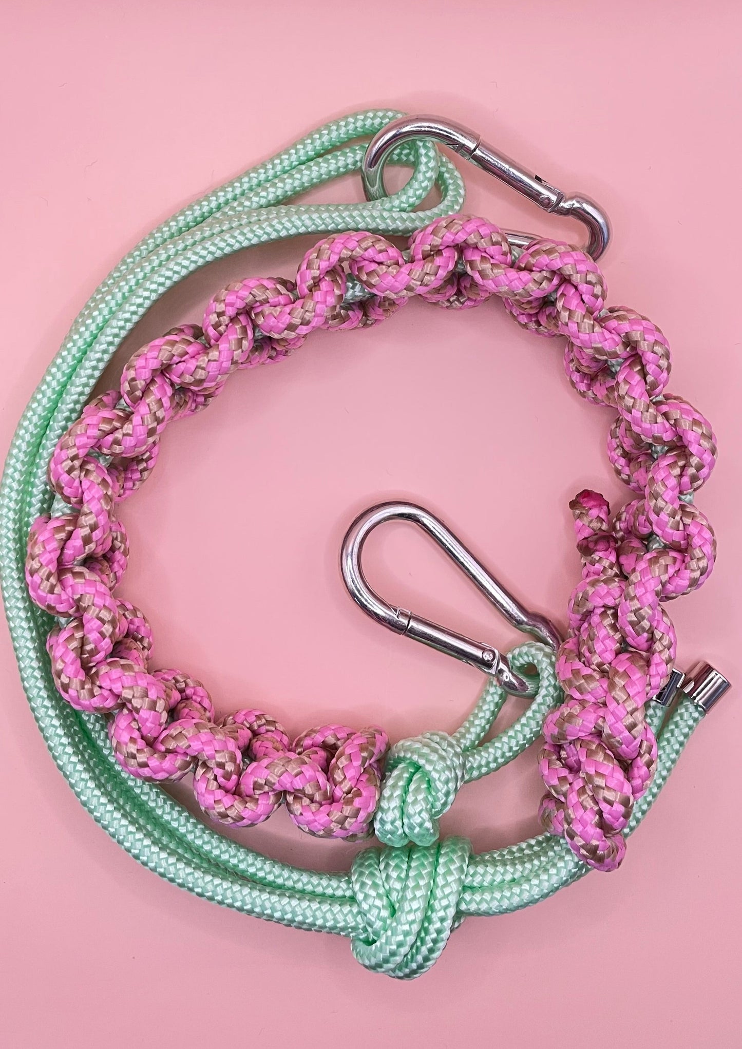 Brope Bag / pink and green