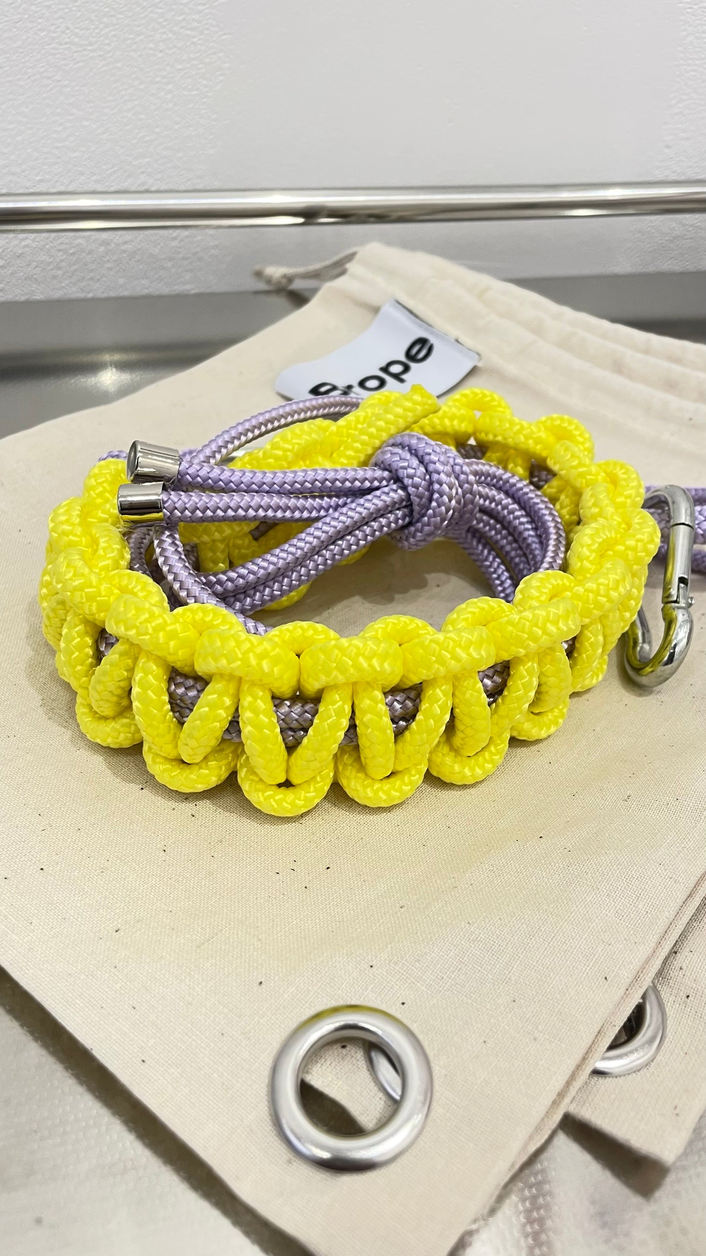 Brope Bag / Yellow and lilac