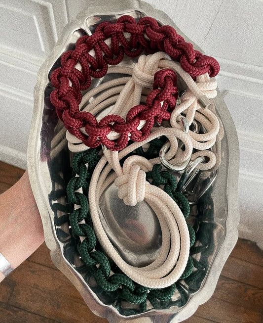 Brope Bag - Bordeaux / beige