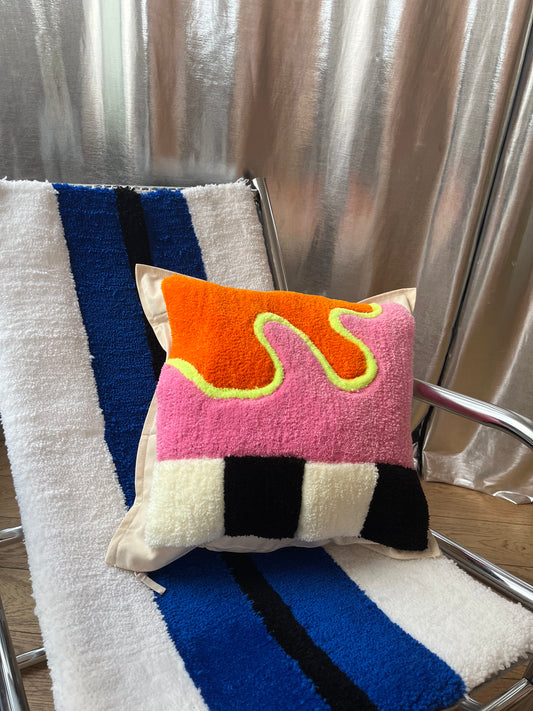 Housse de coussin tufté mem #2