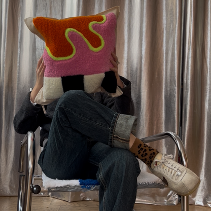 Housse de coussin tufté mem #2