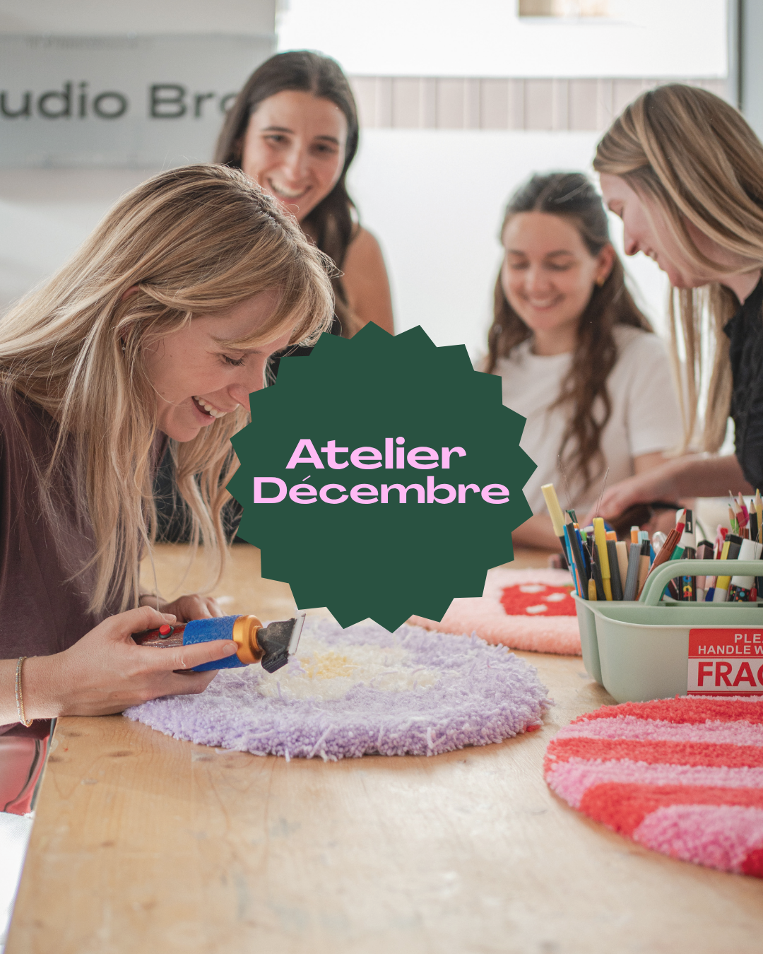 Atelier tufting 2h -Décembre