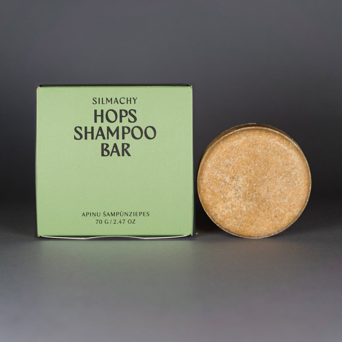 Shampoing solide au houblon pour renforcer les cheveux