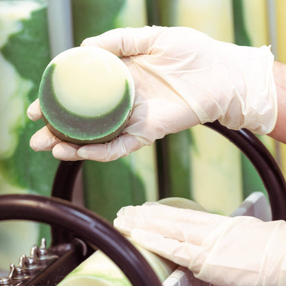Savon pour mains et corps à la citronnelle et spiruline – Rafraîchissant et nourrissant