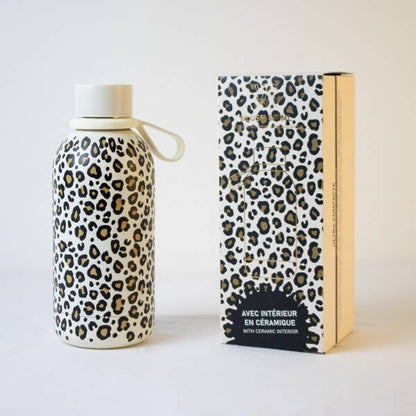 Bouteille isotherme - Céramique blush - Léopard - 500ML