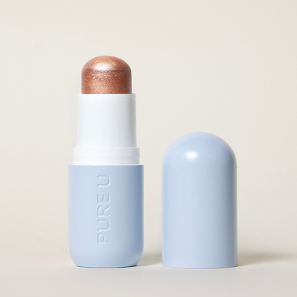Baume enlumineur naturel | cosmétique vegan | maquillage éclat sans paillettes