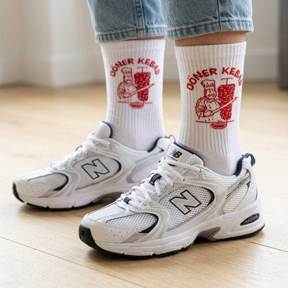 Chaussettes à message Döner Kebab