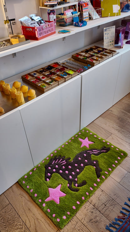 Tapis Émeraude "Big pony"