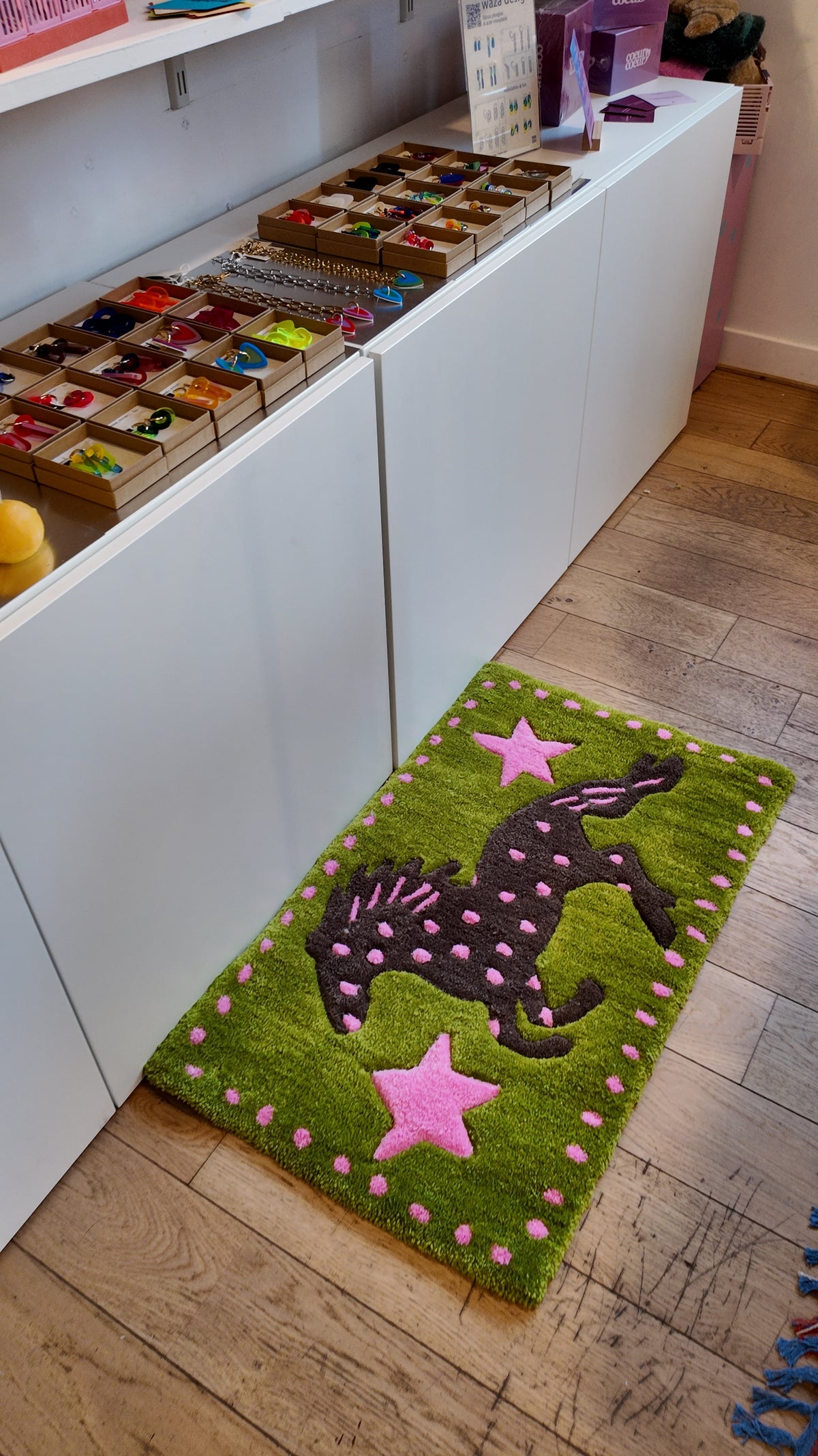 Tapis Émeraude "Big pony"