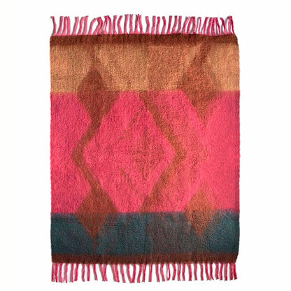 Plaid recycle rose doux Zapotec