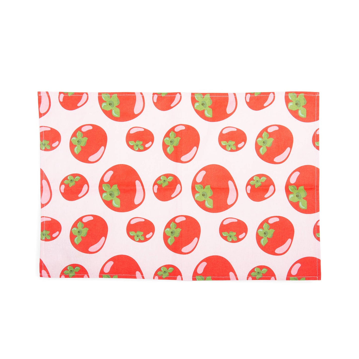 Torchon de cuisine avec motif tomates Helio Ferretti