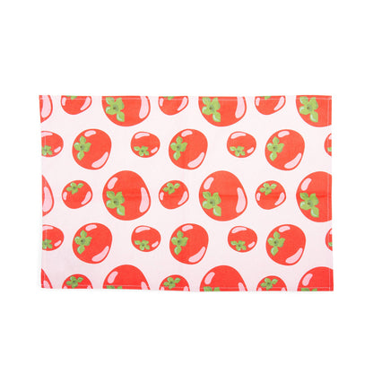 Torchon de cuisine avec motif tomates Helio Ferretti
