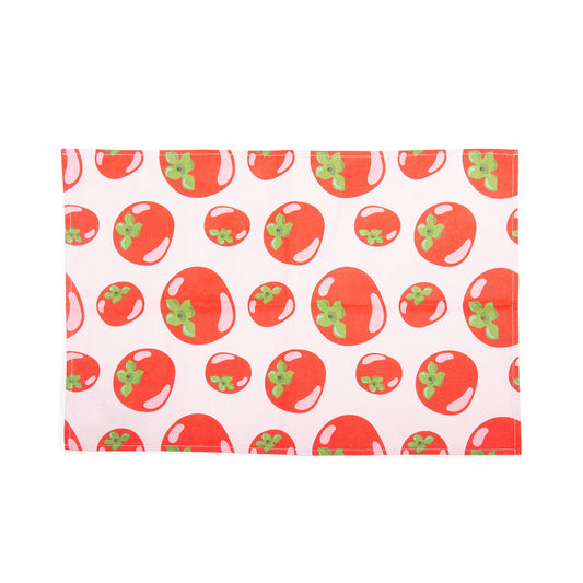 Torchon de cuisine avec motif tomates Helio Ferretti