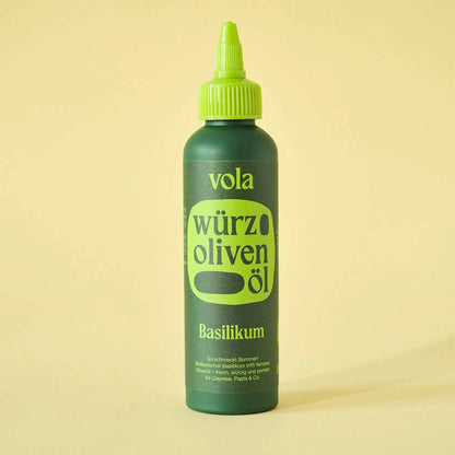 Huile de basilic | Huile d'olive méditerranéenne au basilic
