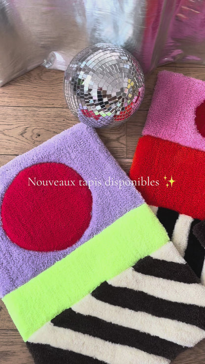 Tapis tufté mini mem #8